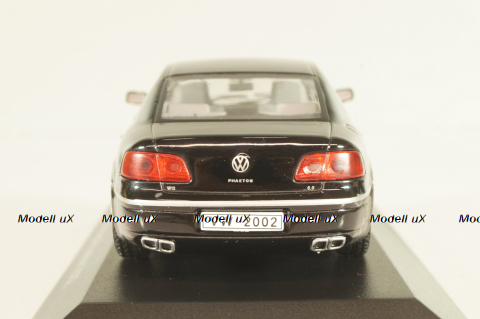 Volkswagen Phaeton 6.0 W12 2002, black, Volkswagen Offizielle Modell-Sammlung, Altaya #40 1:43