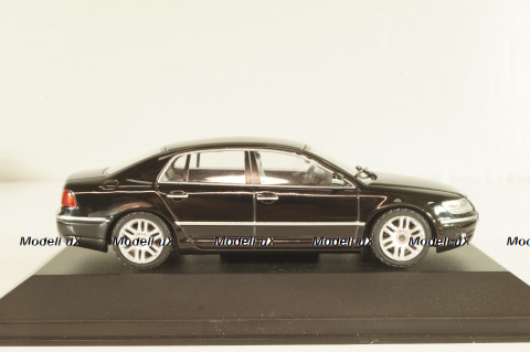 Volkswagen Phaeton 6.0 W12 2002, black, Volkswagen Offizielle Modell-Sammlung, Altaya #40 1:43