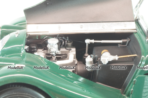 Morgan 4/4 series II 1955, green, 08111G, Kyosho 1:18