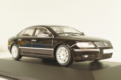 Volkswagen Phaeton 6.0 W12 2002, black, Volkswagen Offizielle Modell-Sammlung, Altaya #40 1:43