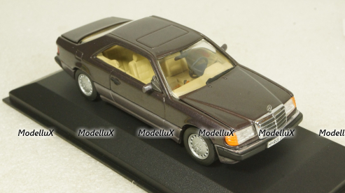 Mercedes E300 Coupe, C124, Minichamps 1:43