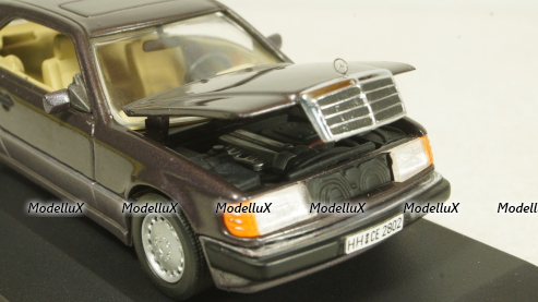 Mercedes E300 Coupe, C124, Minichamps 1:43