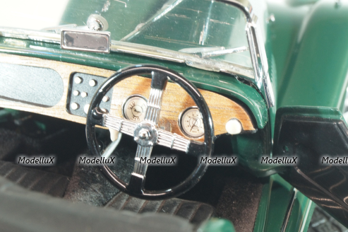 Morgan 4/4 series II 1955, green, 08111G, Kyosho 1:18