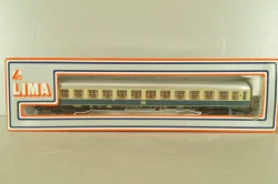 Вагон пассажирский, 2-й класс, 4-х осный, DB, 2st class, blue/beige/silver, 309170, Lima 1:87 HO
