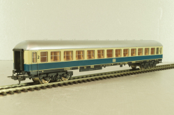 Вагон пассажирский, 2-й класс, 4-х осный, DB, 2st class, blue/beige/silver, 309170, Lima 1:87 HO