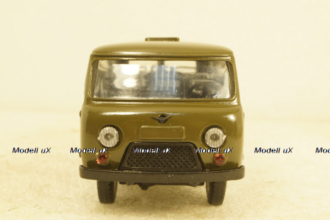 Уаз-3962, хаки, Агат 1:43