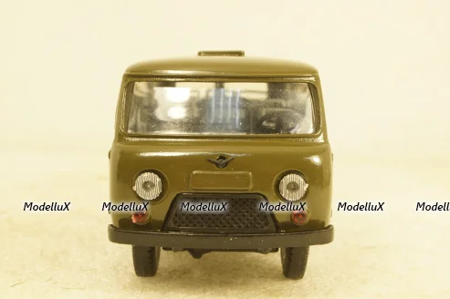 Уаз-3962, хаки, Агат 1:43