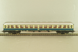 Вагон пассажирский, 2-й класс, 4-х осный, DB, 2st class, blue/beige/silver, 309170, Lima 1:87 HO