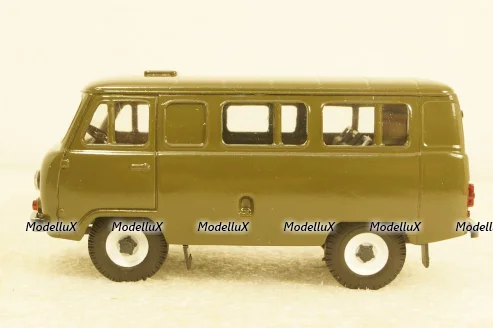 Уаз-3962, хаки, Агат 1:43
