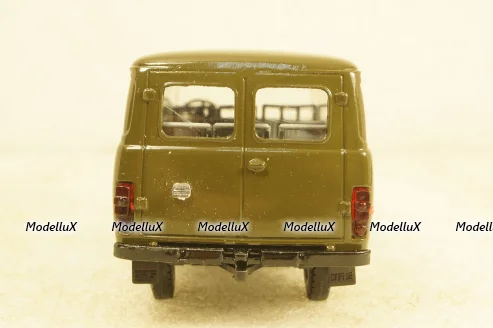 Уаз-3962, хаки, Агат 1:43