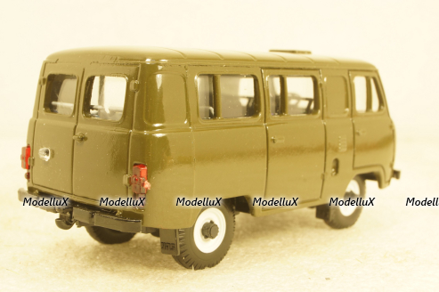 Уаз-3962, хаки, Агат 1:43