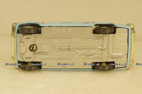 Ваз-2102 Ралли, июль 89г., Тантал/Радон 1:43