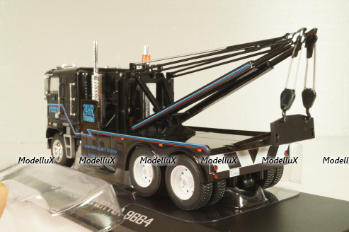 Freightliner FLA 1984, from movie "Terminator 2 (Judgment Day) black, 9664, Greenlight 1:43