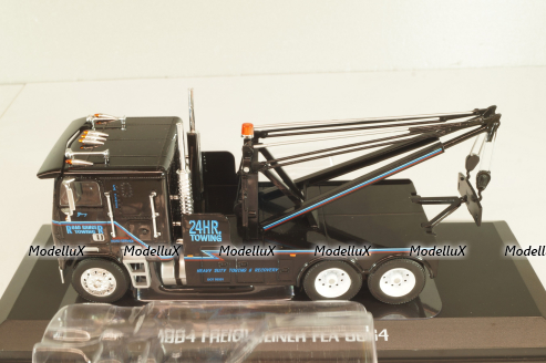 Freightliner FLA 1984, from movie "Terminator 2 (Judgment Day) black, 9664, Greenlight 1:43