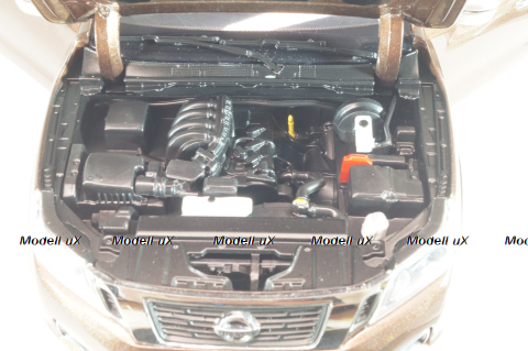 Nissan Navara (D23) 2017, brown met, Paudi 1:18
