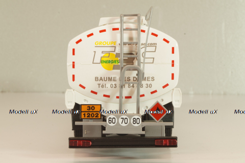 Renault Premium F3C SA fuel tanker, 1999, white, 114751, Eligor 1:43