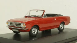 Ford Cortina Crayford Convertible, red RHD open canopy, Oxford 1:43