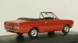 Ford Cortina Crayford Convertible, red RHD open canopy, Oxford 1:43