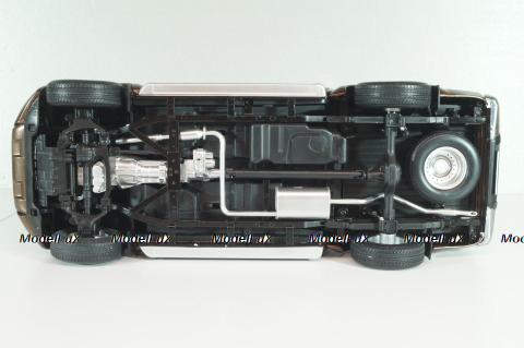 Nissan Navara (D23) 2017, brown met, Paudi 1:18