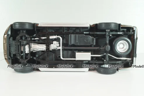 Nissan Navara (D23) 2017, brown met, Paudi 1:18