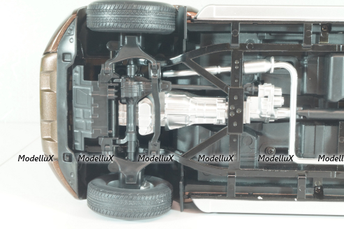 Nissan Navara (D23) 2017, brown met, Paudi 1:18