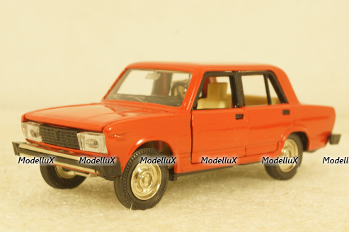 Ваз-2105 А39, красная, Тантал/Радон 1:43