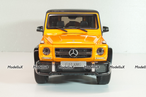 Mercedes G63 W463 2017, Sunset Orange, ALM820608, Almost Real 1:18