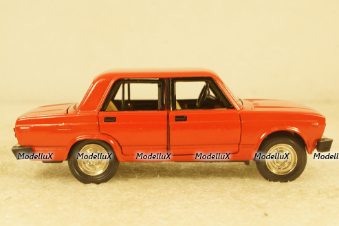 Ваз-2105 А39, красная, Тантал/Радон 1:43