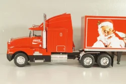Kenworth T600 tractor with semi-trailer "Coca-Cola" 1986, red, W83431002, Werk83 1:43
