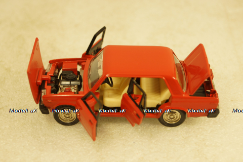 Ваз-2105 А39, красная, Тантал/Радон 1:43