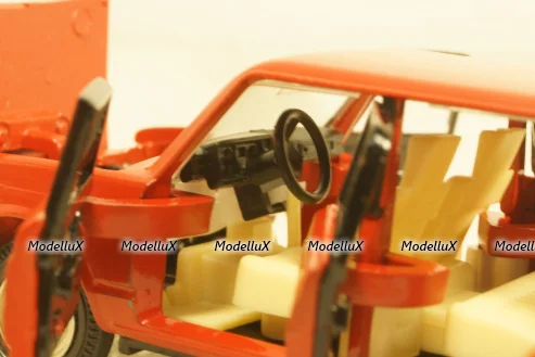 Ваз-2105 А39, красная, Тантал/Радон 1:43