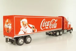 Kenworth T600 tractor with semi-trailer "Coca-Cola" 1986, red, W83431002, Werk83 1:43