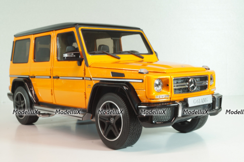 Mercedes G63 W463 2017, Sunset Orange, ALM820608, Almost Real 1:18
