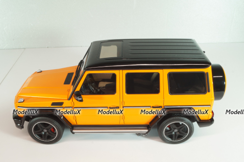 Mercedes G63 W463 2017, Sunset Orange, ALM820608, Almost Real 1:18
