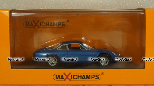 Renault Alpine A 110 - 1971 - Blue, 940113600, Maxichamps 1:43