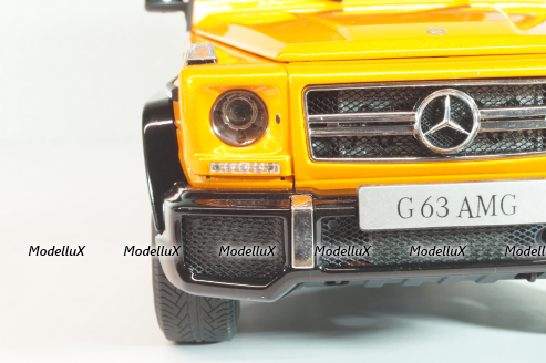 Mercedes G63 W463 2017, Sunset Orange, ALM820608, Almost Real 1:18