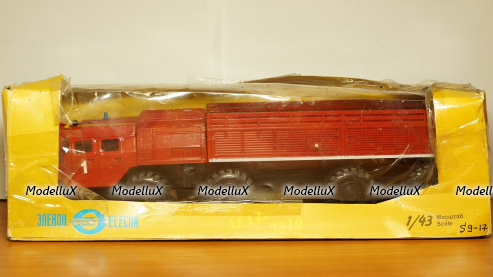 Белаз-7522 Пожарная цистерна большой емкости Кривой рог, УССР 1982г., TruckTyr 1:43