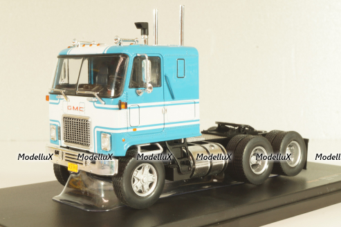 GMC Astro 95 tractor 1975, blue/white, TR213, IXO, 1:43
