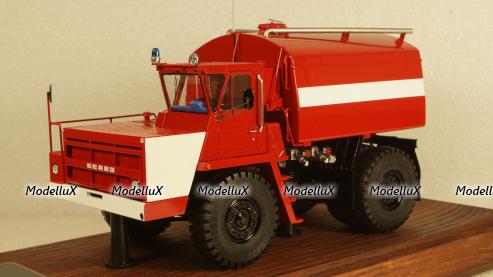 Белаз-7522 Пожарная цистерна большой емкости Кривой рог, УССР 1982г., TruckTyr 1:43