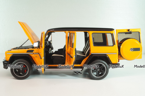 Mercedes G63 W463 2017, Sunset Orange, ALM820608, Almost Real 1:18