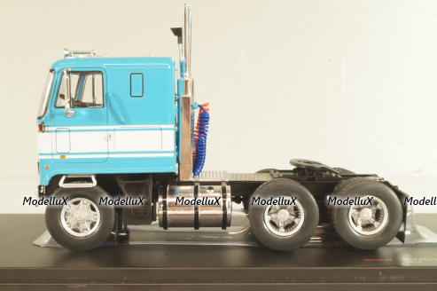 GMC Astro 95 tractor 1975, blue/white, TR213, IXO, 1:43