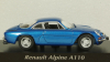 Renault Alpine A 110 - 1971 - Blue, 940113600, Maxichamps 1:43