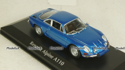 Renault Alpine A 110 - 1971 - Blue, 940113600, Maxichamps 1:43