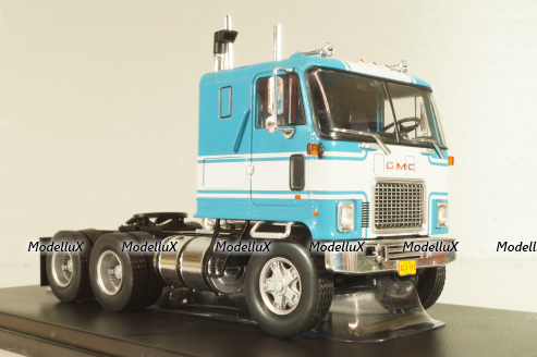 GMC Astro 95 tractor 1975, blue/white, TR213, IXO, 1:43