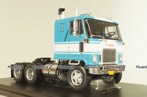GMC Astro 95 tractor 1975, blue/white, TR213, IXO, 1:43