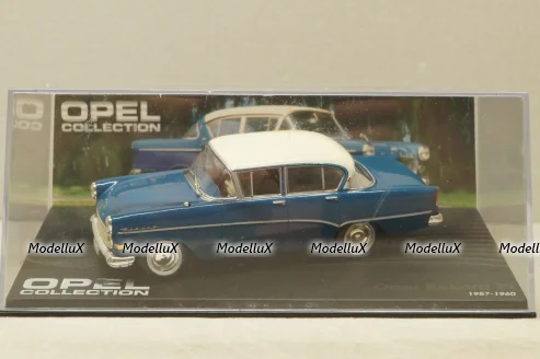 Opel Record P1 1957, blue/white, OPC008, Altaya  Opel Collection #8 1:43 Уценка!