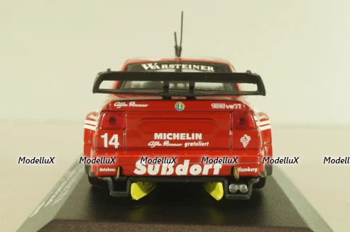 Alfa Romeo 155 V6 TI #14 Alfa corse ITC 1996, G.Fisichella, red, XT016, Onyx 1:43