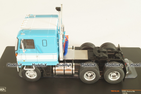 GMC Astro 95 tractor 1975, blue/white, TR213, IXO, 1:43