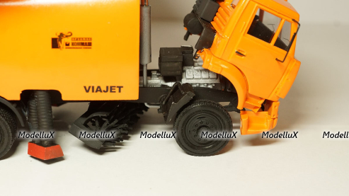 Белаз-7522 Пожарная цистерна большой емкости Кривой рог, УССР 1982г., TruckTyr 1:43