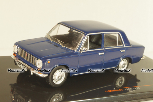 Ваз-2101 Жигули, Lada 1200, blue, 1975, CLC586, IXO, 1:43
